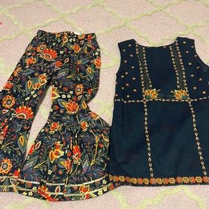 New 5-6 minnie minor 2 piece girls outfit